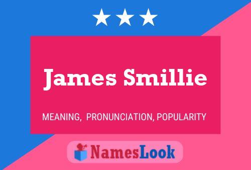 James Smillie Naam Poster