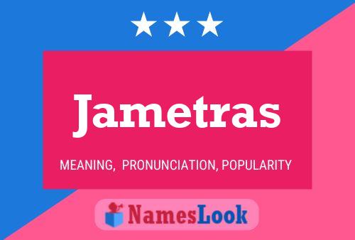 Jametras Naam Poster