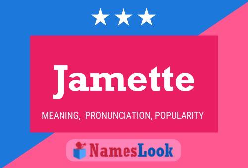 Jamette Naam Poster