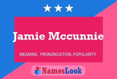 Jamie Mccunnie Naam Poster