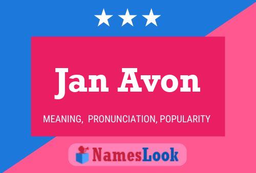 Jan Avon Naam Poster