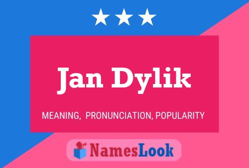 Jan Dylik Naam Poster