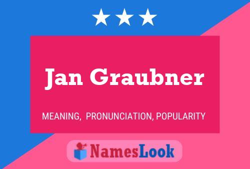 Jan Graubner Naam Poster