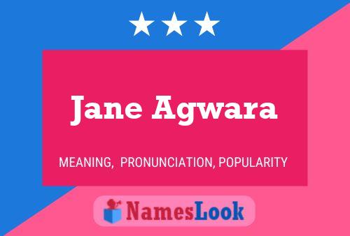 Jane Agwara Naam Poster