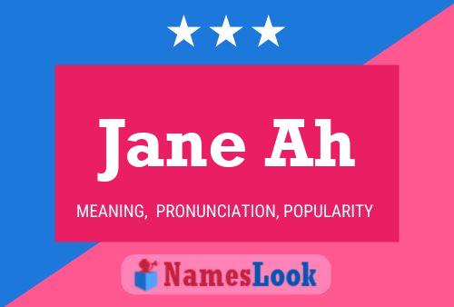 Jane Ah Naam Poster