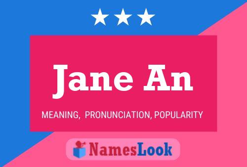 Jane An Naam Poster