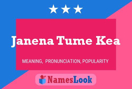 Janena Tume Kea Naam Poster