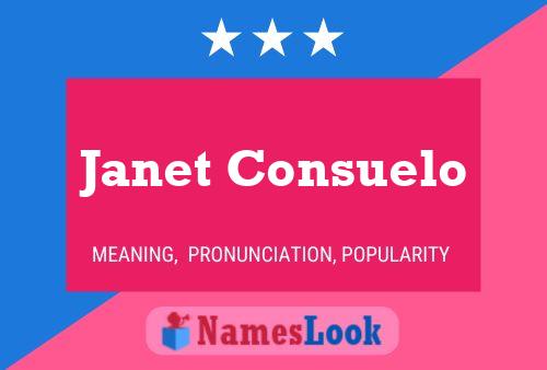 Janet Consuelo Naam Poster