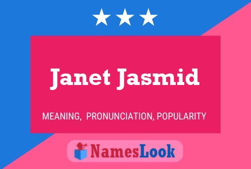 Janet Jasmid Naam Poster