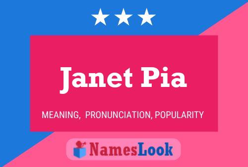 Janet Pia Naam Poster