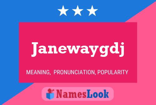 Janewaygdj Naam Poster