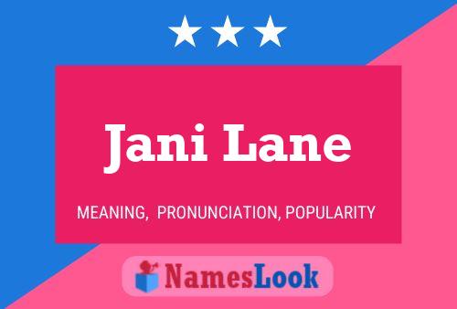 Jani Lane Naam Poster