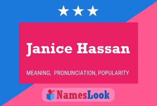 Janice Hassan Naam Poster