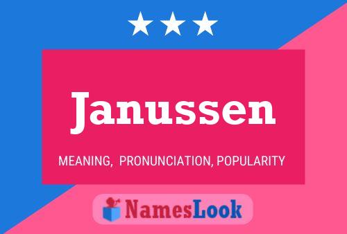 Janussen Naam Poster