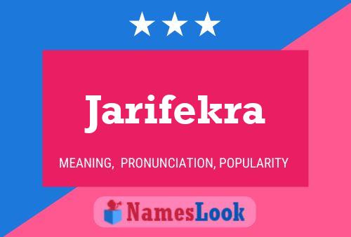 Jarifekra Naam Poster