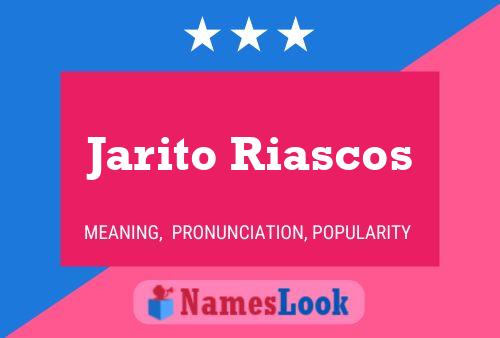 Jarito Riascos Naam Poster