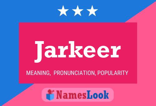 Jarkeer Naam Poster