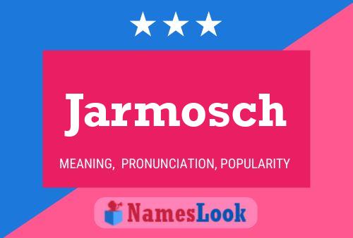 Jarmosch Naam Poster