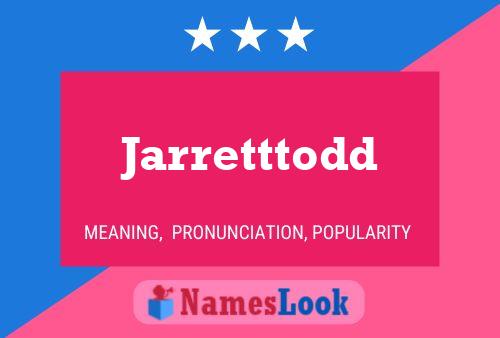 Jarretttodd Naam Poster