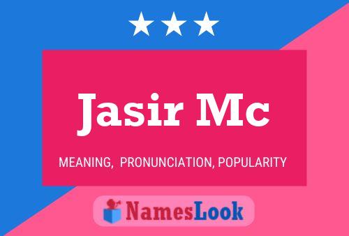 Jasir Mc Naam Poster