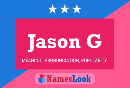 Jason G Naam Poster