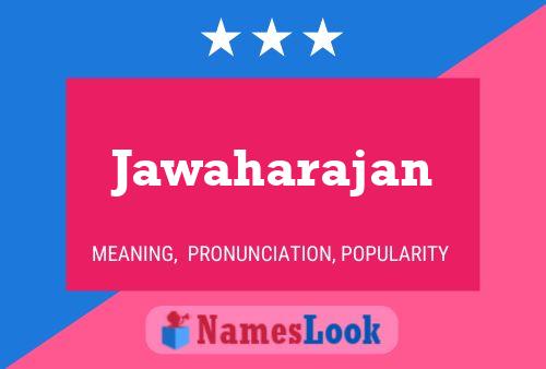 Jawaharajan Naam Poster