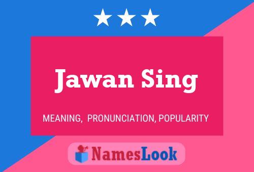 Jawan Sing Naam Poster