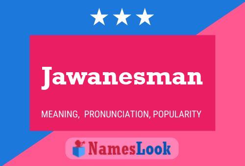 Jawanesman Naam Poster