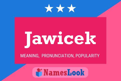 Jawicek Naam Poster