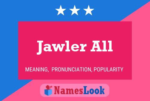 Jawler All Naam Poster