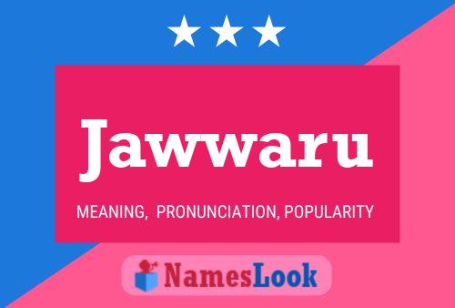 Jawwaru Naam Poster