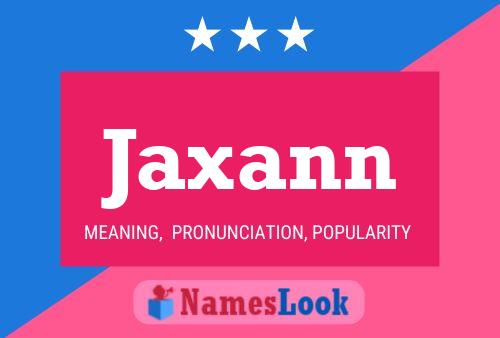 Jaxann Naam Poster