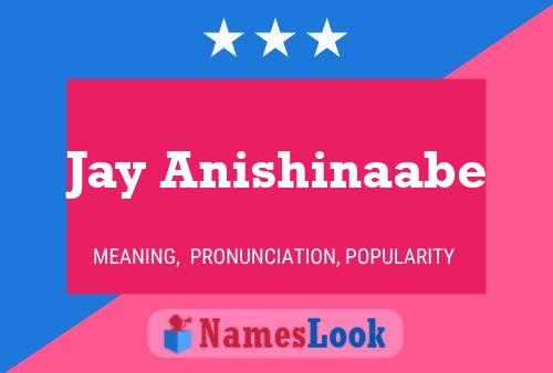 Jay Anishinaabe Naam Poster