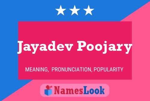 Jayadev Poojary Naam Poster