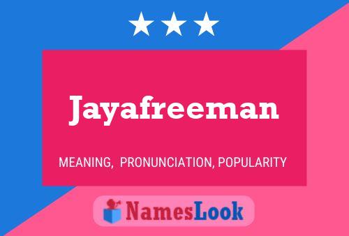 Jayafreeman Naam Poster