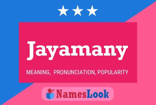 Jayamany Naam Poster