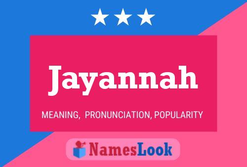 Jayannah Naam Poster