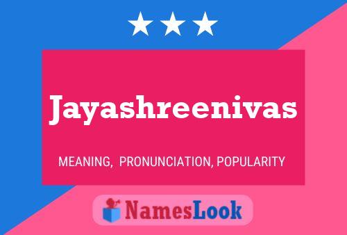 Jayashreenivas Naam Poster