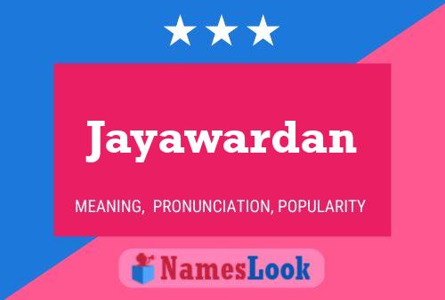 Jayawardan Naam Poster