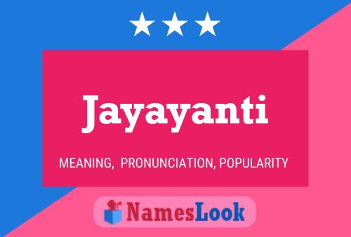 Jayayanti Naam Poster