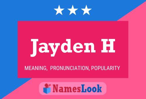 Jayden H Naam Poster