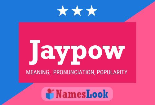 Jaypow Naam Poster