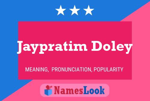 Jaypratim Doley Naam Poster