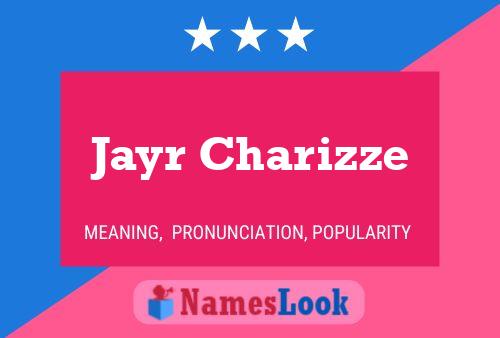 Jayr Charizze Naam Poster