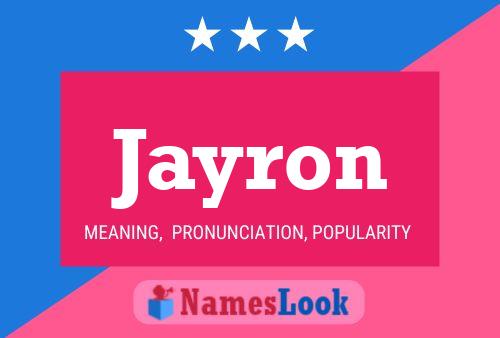 Jayron Naam Poster