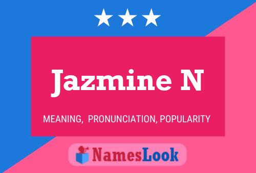 Jazmine N Naam Poster