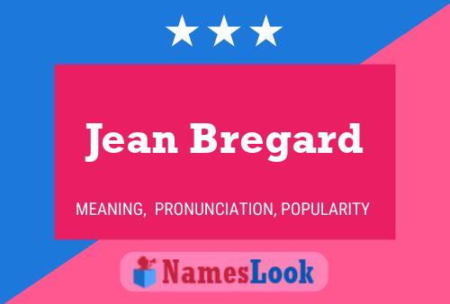 Jean Bregard Naam Poster