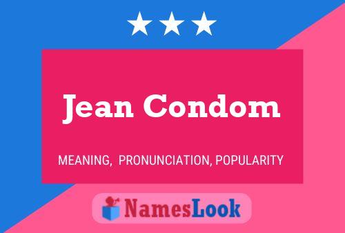 Jean Condom Naam Poster