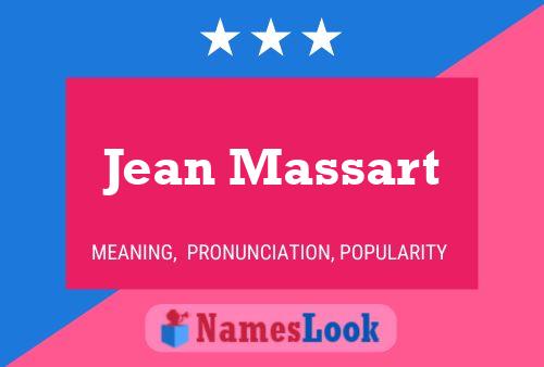 Jean Massart Naam Poster