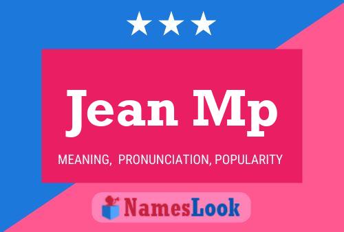 Jean Mp Naam Poster